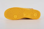 Off-White x Air Force 1 Low Lemonade - Top Down Toe View