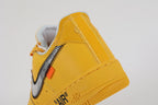 Off-White x Air Force 1 Low Lemonade - Full Pair View