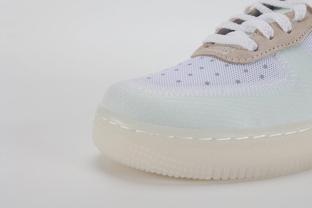 Off-White x Air Force 1 Low The Ten - Tongue Orange Zip-Tie Detail
