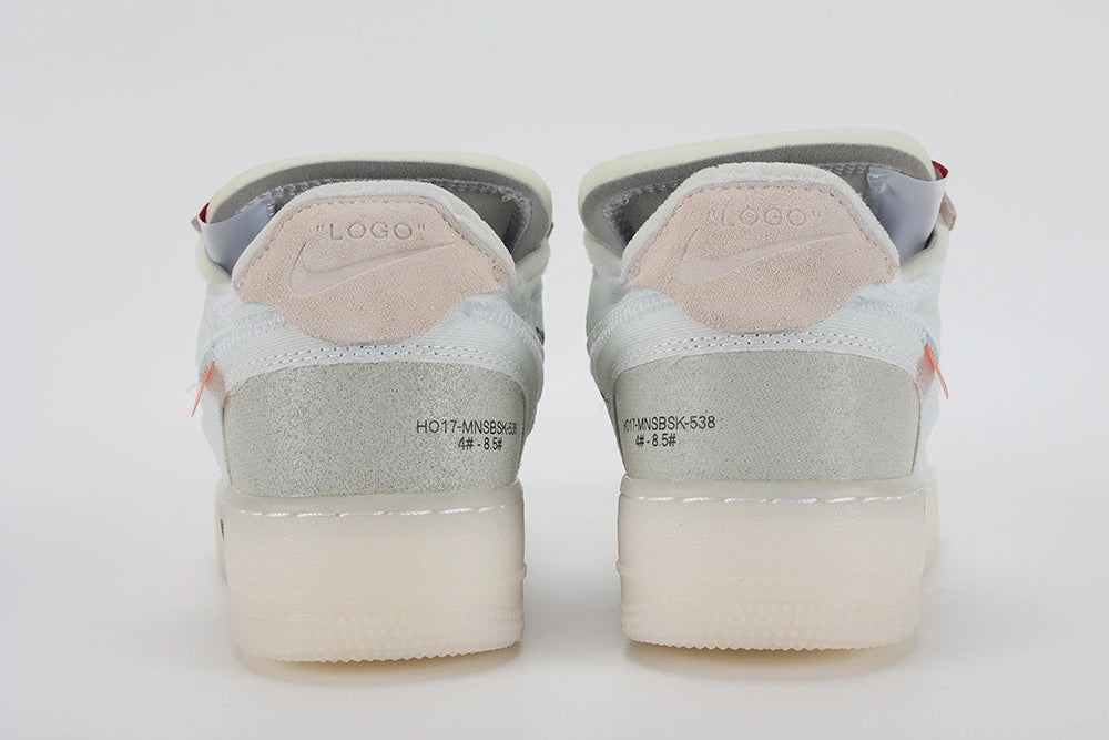 Off-White x Air Force 1 Low The Ten - Full Pair View